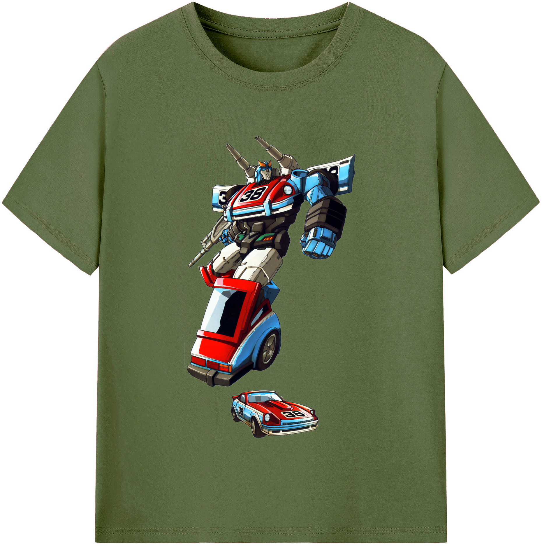 （画像用）  綿100％半袖Tシャツ（フロントプリント）